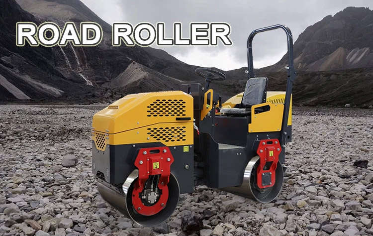 Walk-behind Double Drum Roller